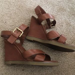Ralph Lauren Brown wedges